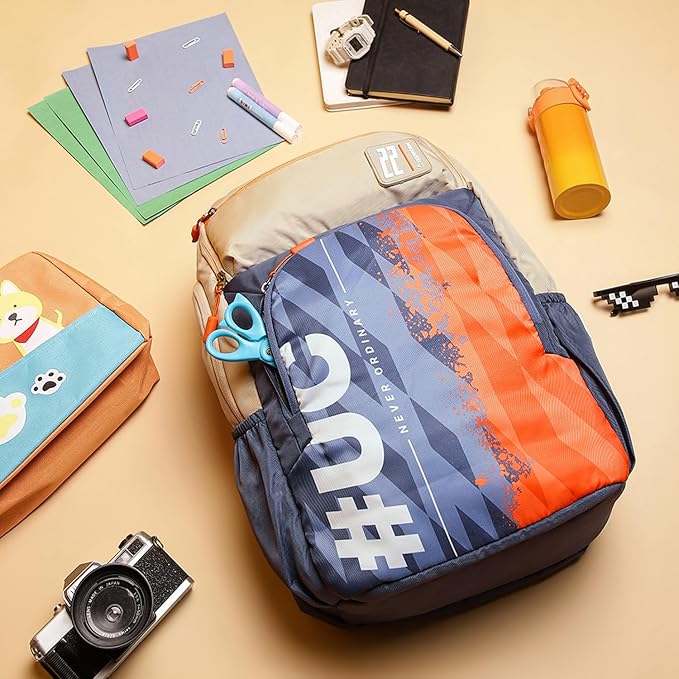 uppercase 33L Campus 04 | School Bag | Well- Padded Backpack - Image 7